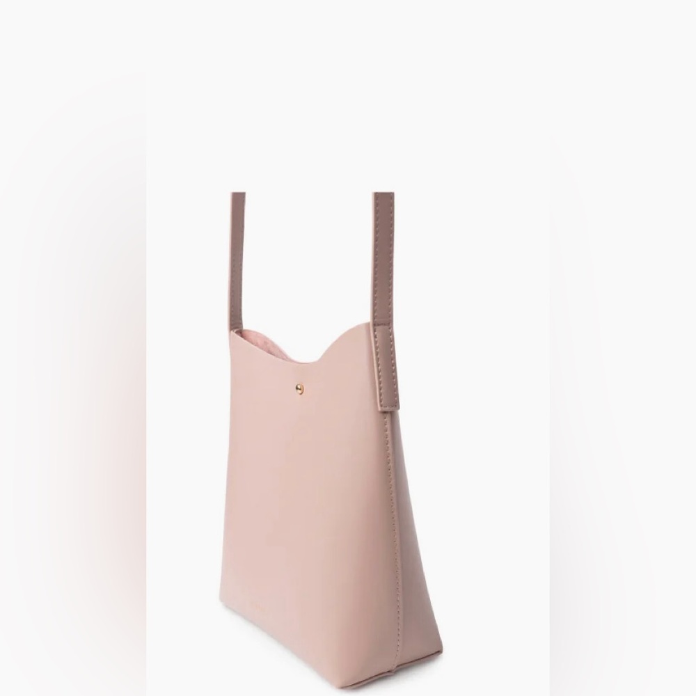 SAMARA vegan leather medium shoulder bag